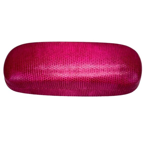 Lilly Pulitzer Pink Hard Shell Eyeglasses Sunglasses Case Gold Color Lettering - Picture 7 of 14